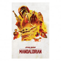 Star Wars: The Mandalorian plagát Pack Adventure 61 x 91 cm (4)